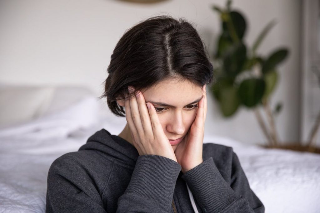 young girl having mental disorder - featured image