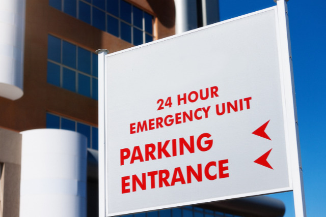24-hour emergency facility