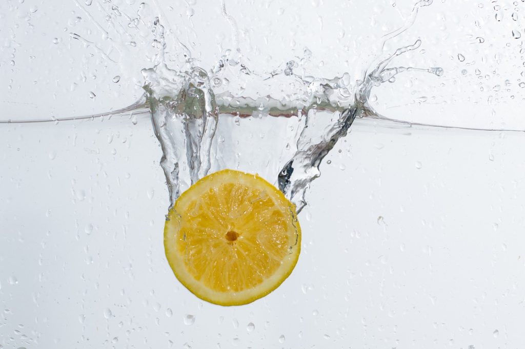 storing lemonade in a pewter pitcher
