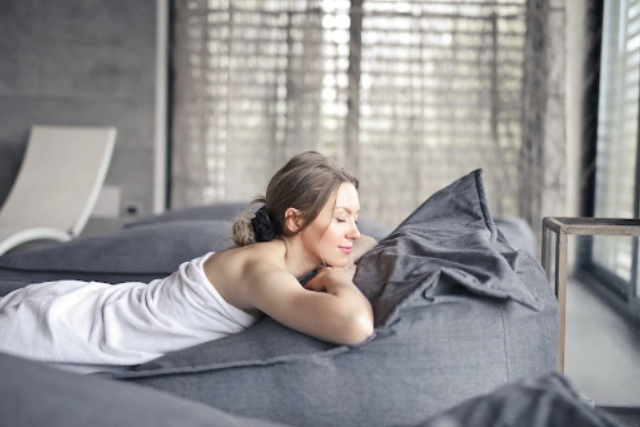 young woman destressing - featured image