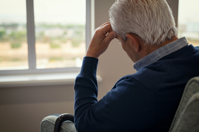 depressed senior - featured image